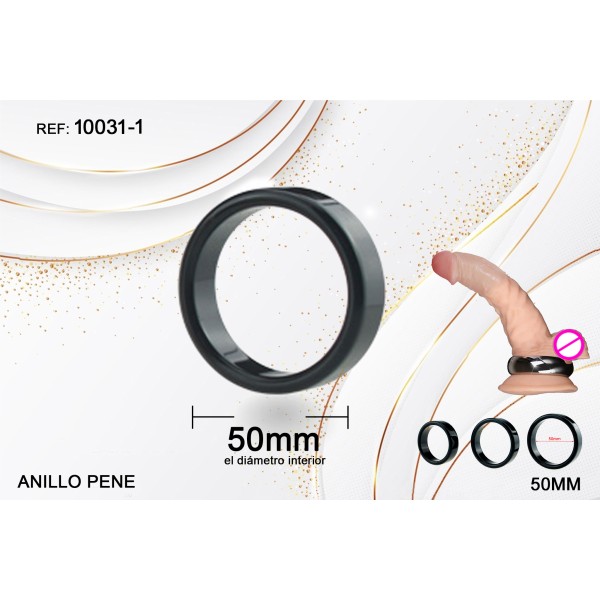 ANILLO PENE NEGRO